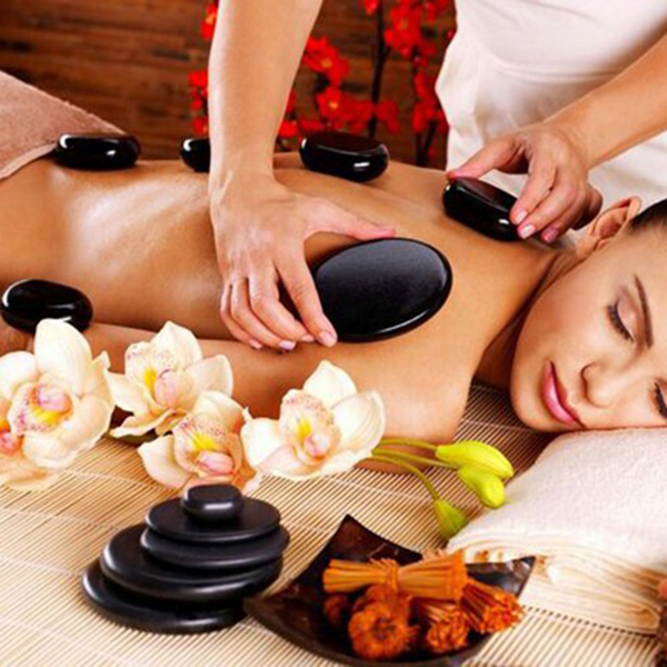 Massage đá nóng 5 buổi